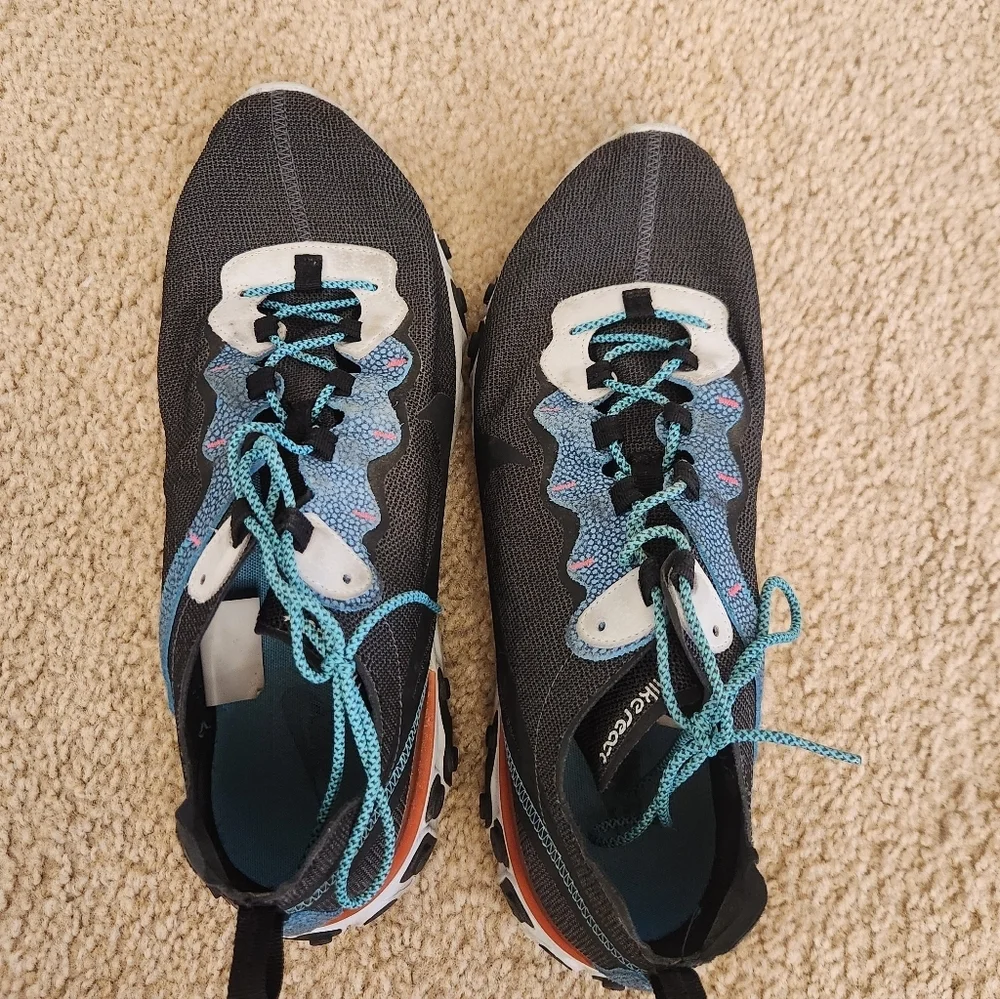 NIKE REACT ELEMENT SE‎ 55 SAFARI PACK Size 12.5 Mens Sneakers Running Shoe